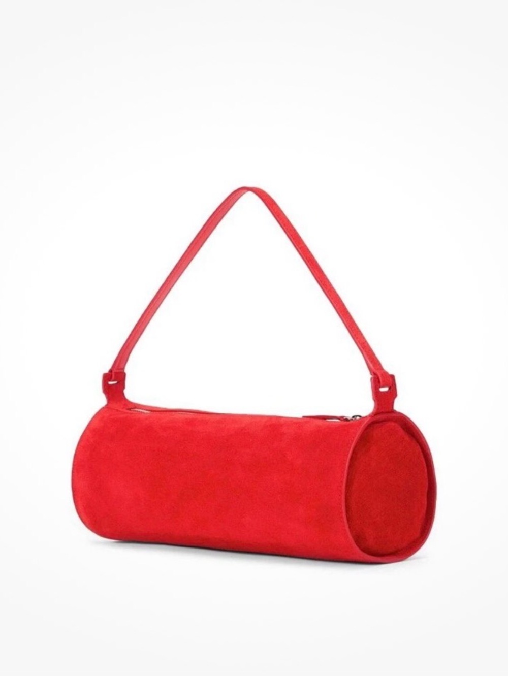 NWT & Dust bag Staud Mini Taru Bag in Red Suede